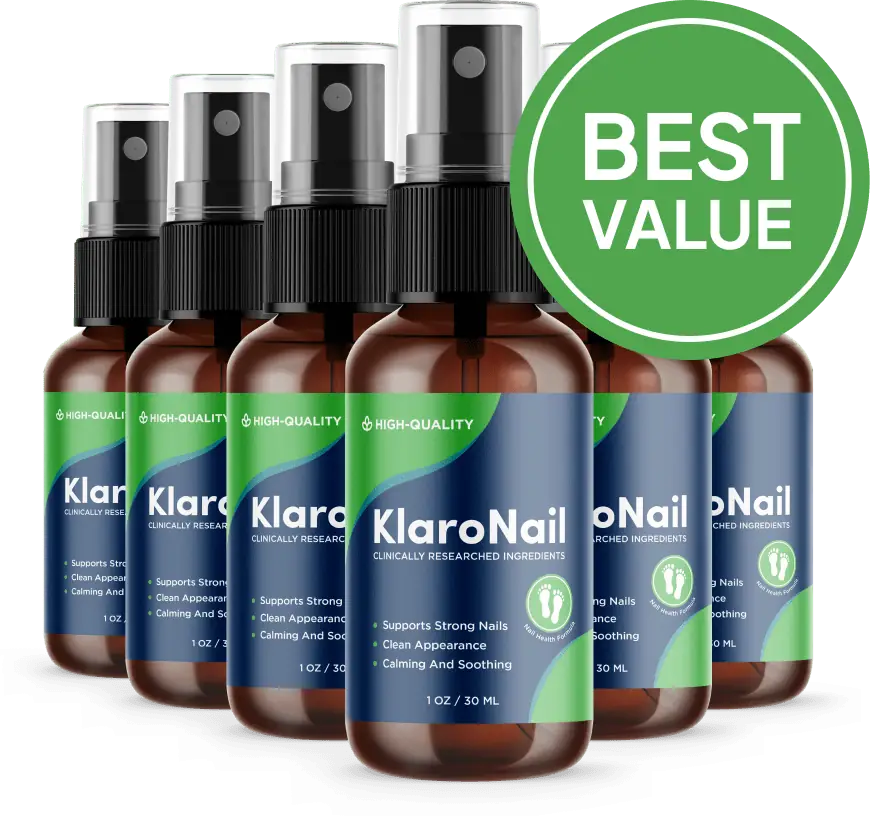 KlaroNail 6-bottle Best Value package